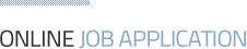 Online job application